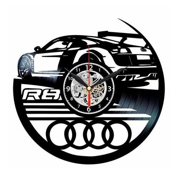 "Audi-R8"-ceas de perete