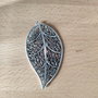 Pandantiv frunza - 56x32mm