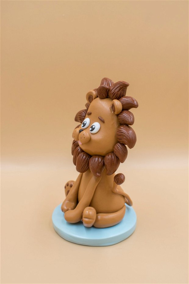 Figurină Leu | Personalizată handmade | Lut polimeric