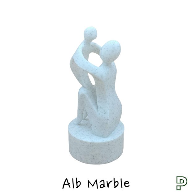 Figurina minimalista printata 3D, cu tema mama si copilul