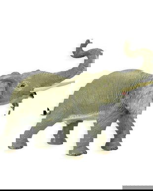 Elefant-statueta din bronz