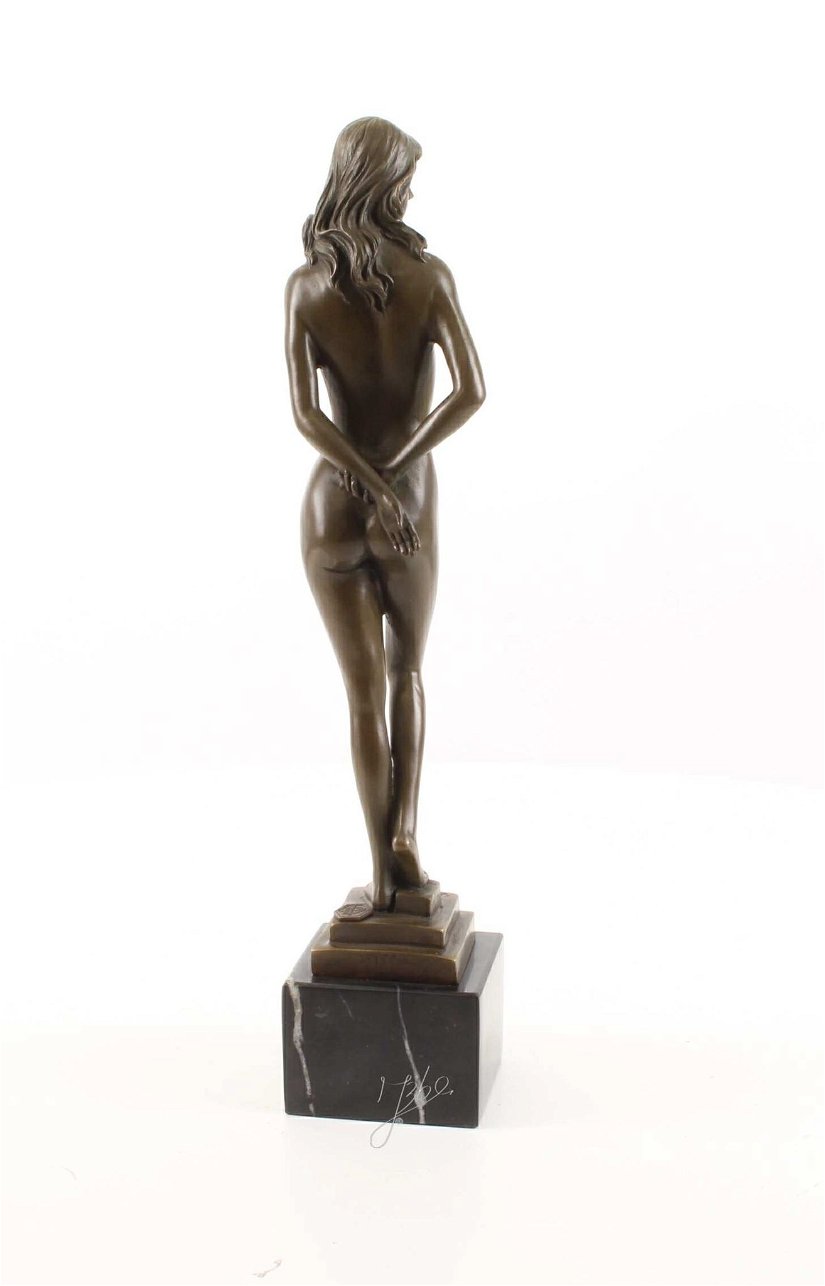Femeie nud-statueta erotica din bronz