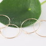 Component pentru cercei,gold fillled 14k (1per)