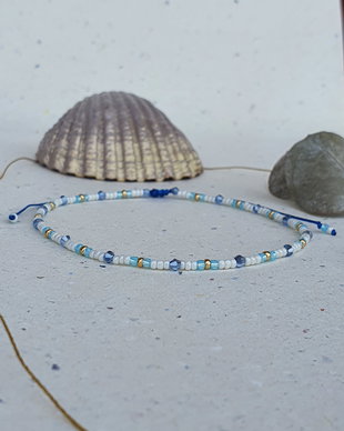 Anklet cu margele Toho * Bratara de picior * Accesorii femei