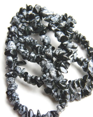 Snowflake obsidian chipsuri