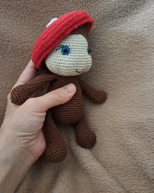 Ciupercuță croșetată handmade