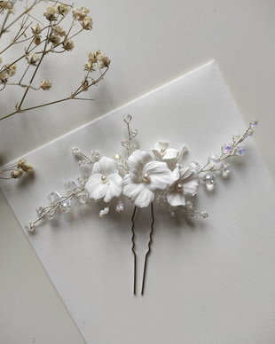 "Dakota" - ac de par ornamental | Accesoriu mireasa | Agrafa nunta / botez