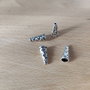 Con - capăt șnur - 17x8mm