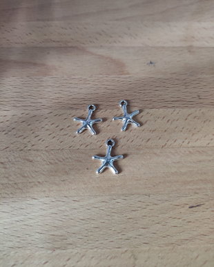 Pandantiv stea de mare - 17x13mm