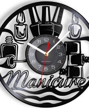 SALON MANICHIURA-ceas de perete