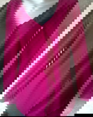 Bluza violet magenta cu jabou , 3 Suisses , 36