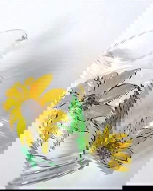 set 2 piese cu floarea soarelui