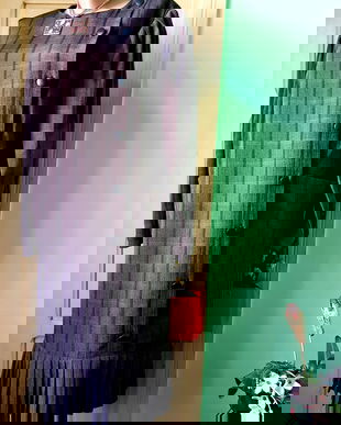 Rochie vintage cu nasturi