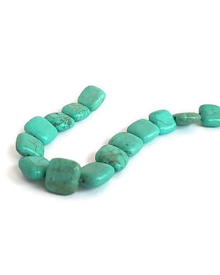 Howlit margele patrate 10mm (15cm) MG.0172