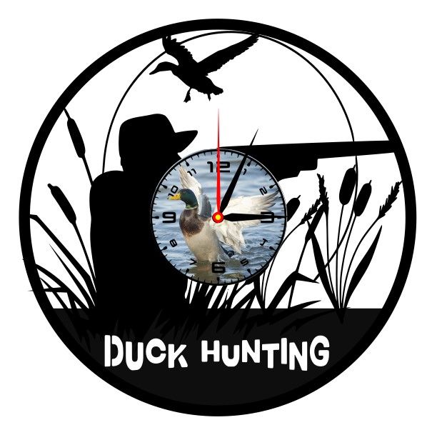 DUCK HUNTING-ceas de perete