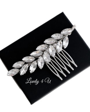 Pieptan elegant cu pietricele -Lavinia