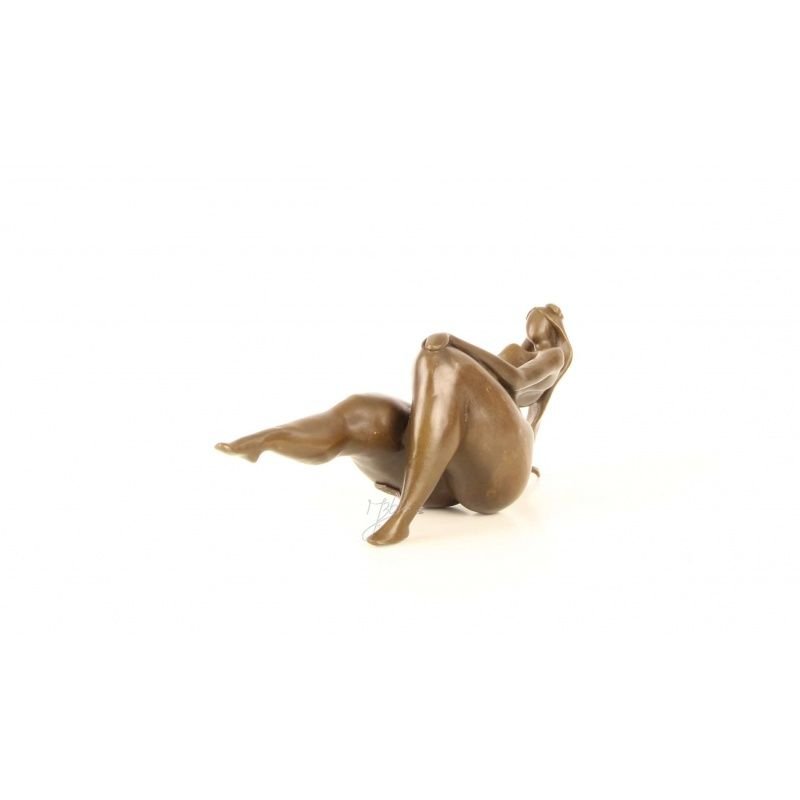Femeie nud-statueta moderna din bronz