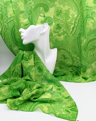 Rezervat Eșarfa GREENERY PAISLEY