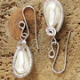 Cercei handmade cu perla acrilica
