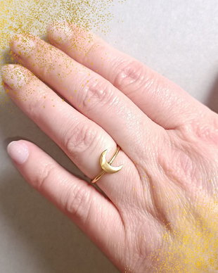 Inel "Minimalist Celestial Ring"