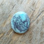 Cabochon larimar, 33x27 mm