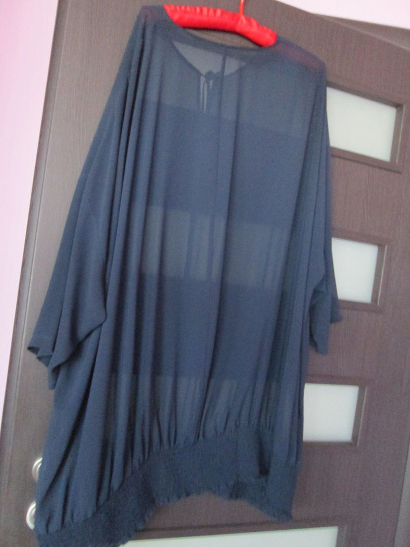 bluza usoara bleumarine dame extralarge