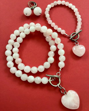 Set cadou cuart roz