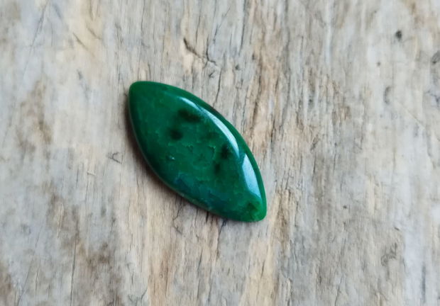 Cabochon agata, 38x19x6 mm