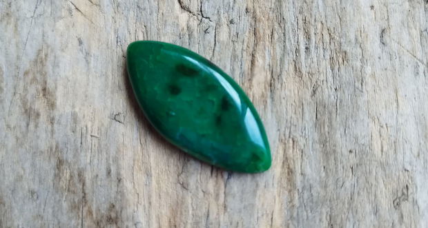 Cabochon agata, 38x19x6 mm