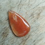 Cabochon carneol. 24x14x4 mm