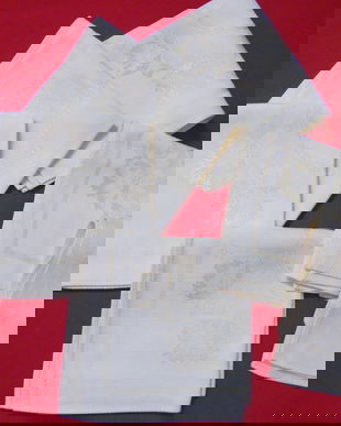 Nou/set 6 servete damasc