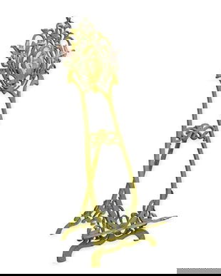 Sevalet Art Nouveau din fonta masiva