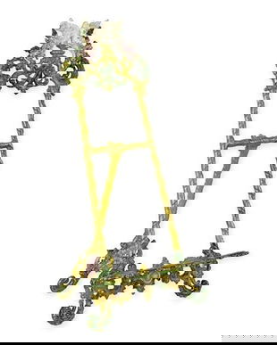 Sevalet din fonta masiva cu porumbel