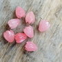 Boboc floare din pasta de coral, 8.5x7 mm