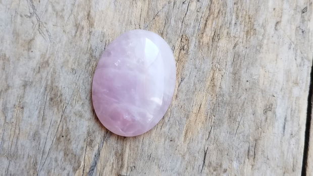 Cabochon cuart roz. 40x30 mm