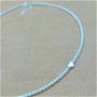 Colier argint perle din scoica/mother of pearl inima argint minimalist clasic - Transport gratuit