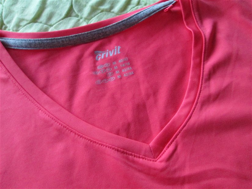 tricou roz sport Crivit M