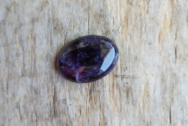 Cabochon ametist, 40x30 mm