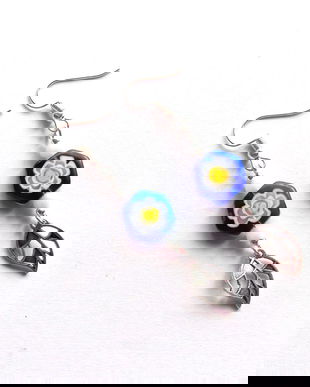 cercei sticla murano 43065