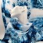 Eșarfa ROMANTIC BLUE STORY