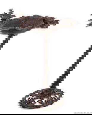 Fantana pentru pasarele antik brown