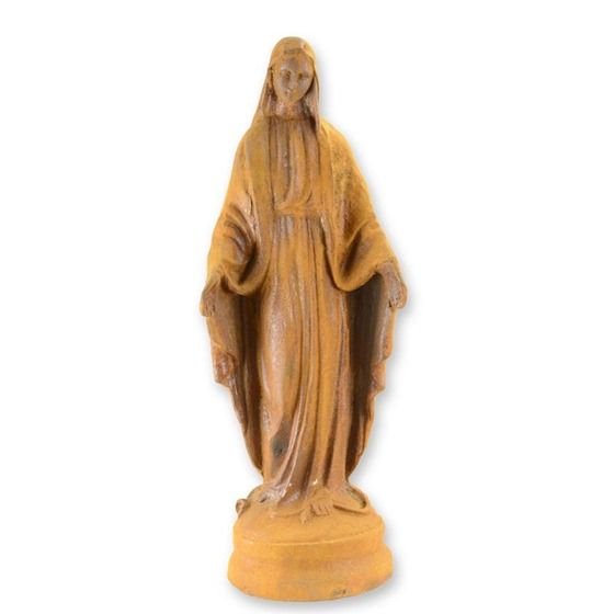 Fecioara Maria- statueta din fonta anchizata