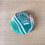 Pandantiv agata verde - 43mm
