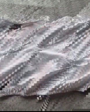 bluza alba scurte Edelheiss 40