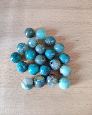 Agate fațetate 12mm
