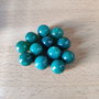 Agate fațetate verzi - 12 mm