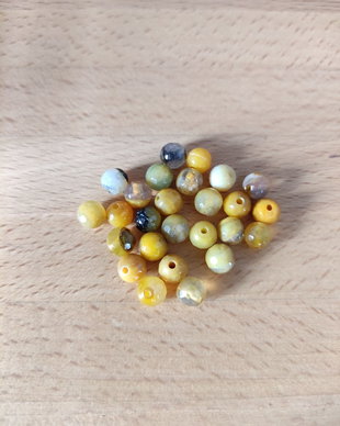 Agate fațetate - 5,5 mm