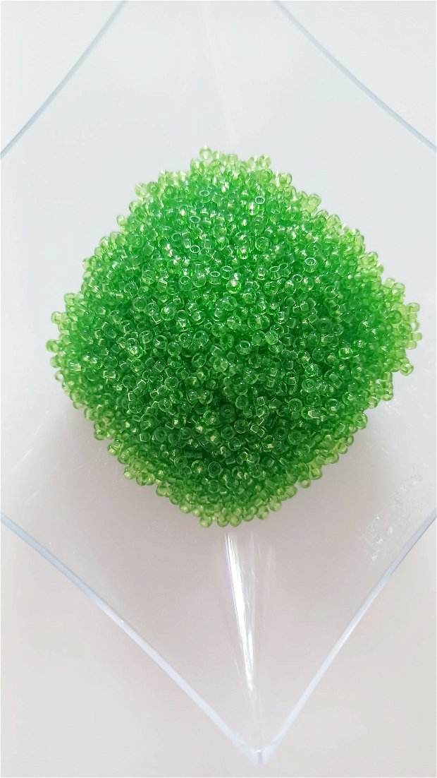 Miyuki 2mm, Verde lime, cod miyuki9 - 5g