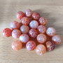 Agate crab fire - 14mm