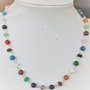 Colier cu pietre semipretioase/colier talisman